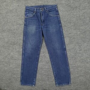 Rustler Jeans Mens 31x30 Blue Denim Regular Fit Straight Leg 5 Pocket Cotton